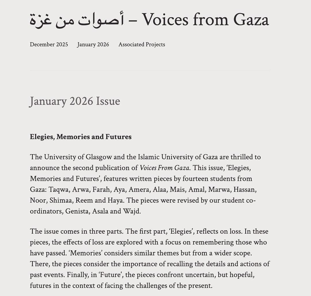 Elegies Memories and Futures